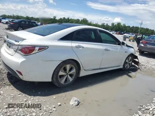 2012 Hyundai Sonata Hybrid with VIN KMHEC4A48CA054212, listed as a Copart auction lot 56938545 with Not provided miles and Salvage title. Bid and sale history available at DreamBid. Image 3.