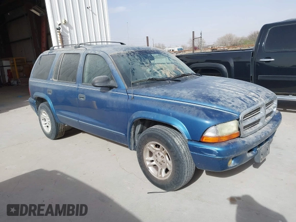 2002 Dodge Durango z VIN 1B4HR48N82F148149, wystawiony jako IAAI lot #41729679 z przebiegiem 140 185 mil mil oraz . Historia ofert i sprzedaży dostępna na DreamBid. Obrazek 1.
