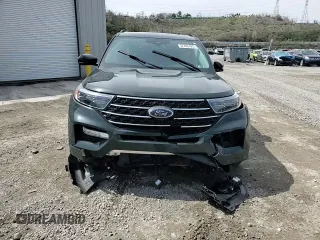 2023 Ford Explorer XLT with VIN 1FMSK8DH0PGB89490, listed as a Copart auction lot 52488425 with 174,498 mi miles and Salvage Title. Bid and sale history available at carsss.com. Image 12.