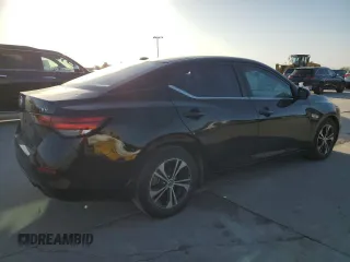 2020 Nissan Sentra SV with VIN 3N1AB8CV0LY213158, listed as a Copart auction lot 49548475 with 69,953 mi miles and Salvage Title. Bid and sale history available at carsss.com. Image 3.