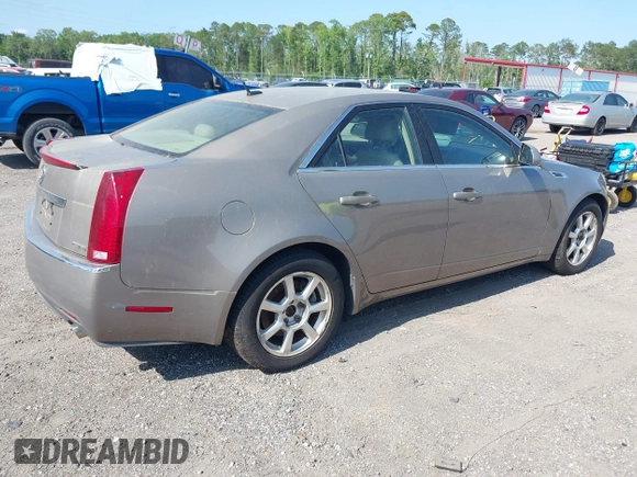 2008 Cadillac CTS RWD w/1SA with VIN 1G6DM577180116697, listed as a IAAI auction lot 42114604 with 184,224 mi miles. Bid and sale history available at carsss.com. Image 4.