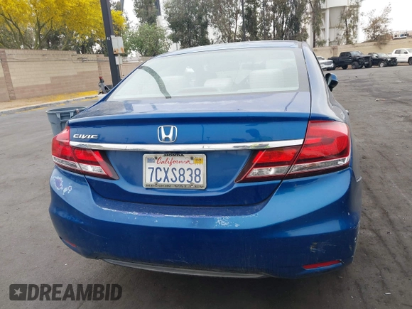 2013 Honda Civic LX z VIN 19XFB2F51DE281886, wystawiony jako IAAI lot #42397755 z przebiegiem 170 895 mil mil oraz . Historia ofert i sprzedaży dostępna na DreamBid. Obrazek 17.