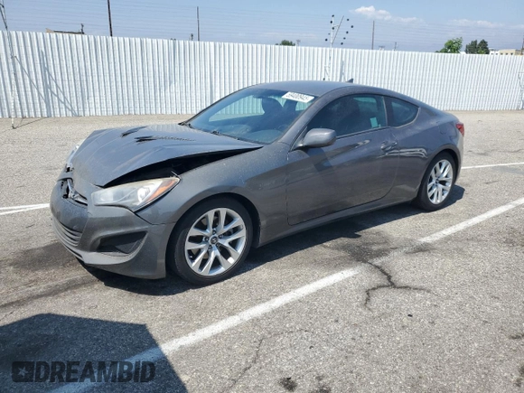 2013 Hyundai Genesis Coupe 2.0T with VIN KMHHT6KD0DU082240, listed as a Copart auction lot 59400945 with 119,761 mi miles and Clean title. Bid and sale history available at DreamBid. Image 1.
