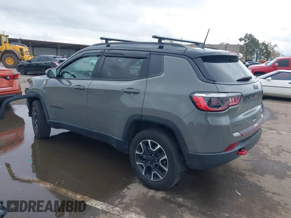 2021 Jeep Compass Trailhawk с VIN 3C4NJDDB0MT512095, выставлен на аукционе IAAI как лот 41940103 с пробегом 78 655 миль миль и . История ставок и продаж доступна на DreamBid. Изображение 3.