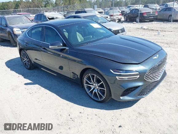 2022 Genesis G70 2.0T z VIN KMTG34TA0NU089099, wystawiony jako IAAI lot #41708106 z przebiegiem 35 550 mil mil oraz . Historia ofert i sprzedaży dostępna na DreamBid. Obrazek 1.