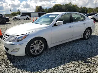 2014 Hyundai Genesis 3.8L with VIN KMHGC4DD4EU265431, listed as a Copart auction lot 73805934 with 209,667 mi miles and Salvage Title. Bid and sale history available at carsss.com. Image 1.