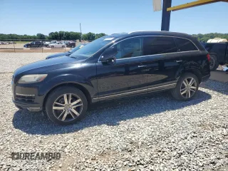 2014 Audi Q7 Premium Plus with VIN WA1LMAFE0ED018356, listed as a Copart auction lot 58155505 with 109,340 mi miles and Clean title. Bid and sale history available at DreamBid. Image 1.