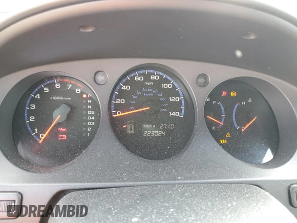 2004 Acura MDX with VIN 2HNYD18214H541850, listed as a Copart auction lot 52485625 with 223,024 mi miles and Salvage Title. Bid and sale history available at carsss.com. Image 9.