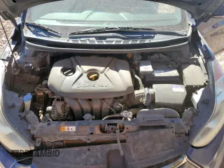2013 Hyundai Elantra Coupe SE with VIN KMHDH6AE2DU016461, listed as a Copart auction lot 80578204 with 128,925 mi miles and Salvage Title. Bid and sale history available at carsss.com. Image 13.