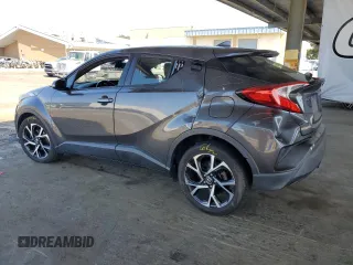 2018 Toyota C-HR XLE with VIN NMTKHMBXXJR025925, listed as a Copart auction lot 60121105 with 107,081 mi miles and Salvage title. Bid and sale history available at DreamBid. Image 2.