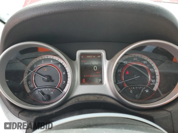 2017 Dodge Journey SXT z VIN 3C4PDDBG6HT617955, wystawiony jako Copart lot #51165665 z przebiegiem 68 937 mil mil oraz Szkoda całkowita • Salvage title. Historia ofert i sprzedaży dostępna na DreamBid. Obrazek 9.