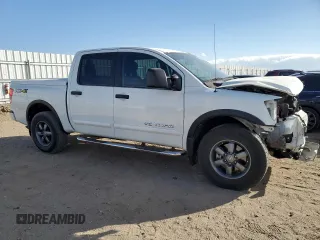 2014 Nissan Titan S with VIN 1N6AA0EC0EN507752, listed as a Copart auction lot 84250314 with 38,757 mi miles and Salvage Title. Bid and sale history available at DreamBid. Image 4.
