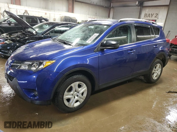 2014 Toyota RAV4 LE with VIN 2T3BFREVXEW144691, listed as a Copart auction lot 50532695 with 100,648 mi miles and Salvage Title. Bid and sale history available at DreamBid. Image 1.