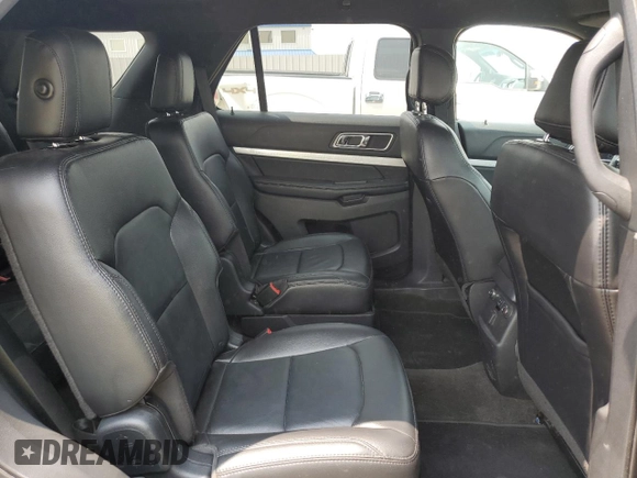 2017 Ford Explorer XLT with VIN 1FM5K8D81HGD16875, listed as a Copart auction lot 57215405 with 114,840 mi miles and Salvage title. Bid and sale history available at DreamBid. Image 11.