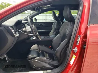 2019 Volvo S60 R-Design with VIN 7JRA22TM4KG015461, listed as a Copart auction lot 54357414 with 63,917 mi miles. Bid and sale history available at carsss.com. Image 7.