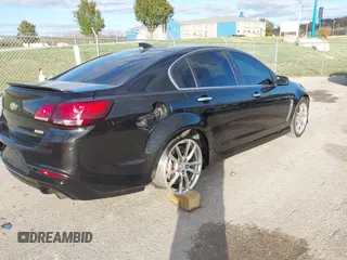 2015 Chevrolet SS with VIN 6G3F15RW9FL112284, listed as a IAAI auction lot 40749294 with 63,336 mi miles. Bid and sale history available at carsss.com. Image 4.