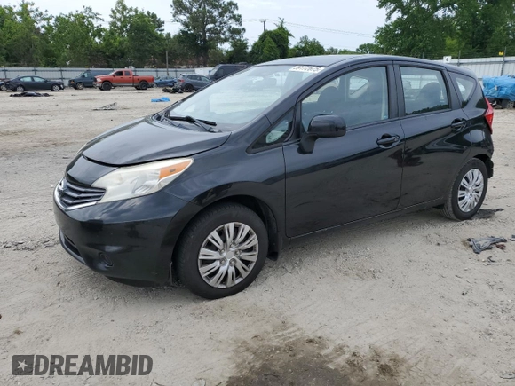 2014 Nissan Note S Plus with VIN 3N1CE2CP5EL420191, listed as a Copart auction lot 59172675 with 159,881 mi miles and Clean title. Bid and sale history available at DreamBid. Image 1.