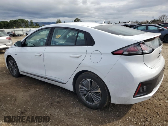 2020 Hyundai Ioniq SE with VIN KMHC65LD0LU194805, listed as a Copart auction lot 43444025 with 130,155 mi miles and Salvage title. Bid and sale history available at DreamBid. Image 2.