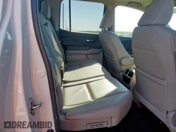 2019 Honda Ridgeline RTL-E with VIN 5FPYK3F7XKB002241, listed as a Copart auction lot 53804835 with 61,880 mi miles and Salvage title. Bid and sale history available at DreamBid. Image 11.