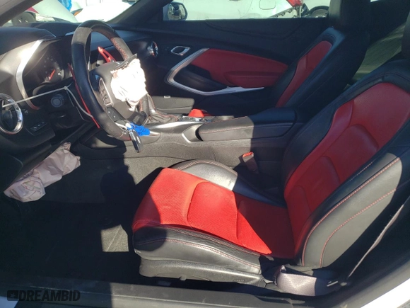 2017 Chevrolet Camaro 2LT with VIN 1G1FD1RSXH0152428, listed as a Copart auction lot 87653215 with 69,642 mi miles and Salvage Title. Bid and sale history available at carsss.com. Image 7.