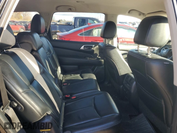 2017 Nissan Pathfinder SL with VIN 5N1DR2MM3HC697511, listed as a Copart auction lot 79969634 with 136,300 mi miles and Clean Title. Bid and sale history available at carsss.com. Image 11.
