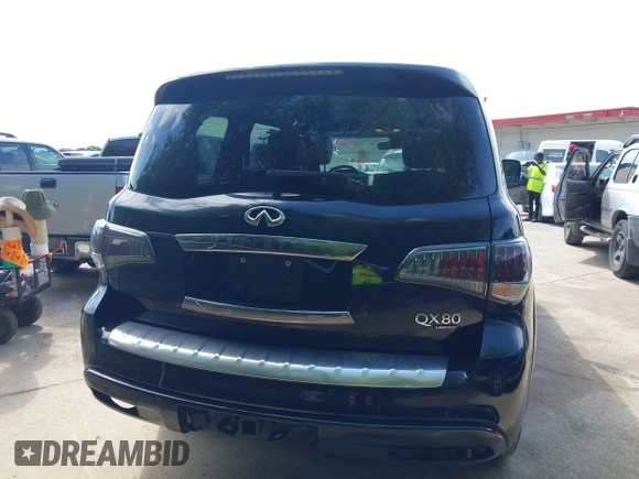 2016 Infiniti QX80 with VIN JN8AZ2NE9G9125213, listed as a IAAI auction lot 42397559 with 187,304 mi miles and . Bid and sale history available at DreamBid. Image 16.