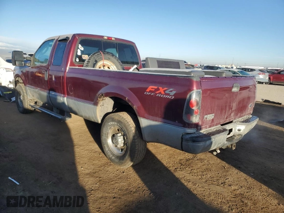 2004 Ford F-250 XL with VIN 1FTNX21L14EC45372, listed as a Copart auction lot 43745835 with 288,130 mi miles and Salvage title. Bid and sale history available at DreamBid. Image 2.