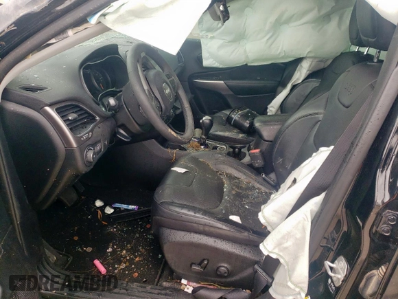 2022 Jeep Cherokee Latitude Lux with VIN 1C4PJLMX3ND501694, listed as a Copart auction lot 60551415 with 112,268 mi miles and Salvage title. Bid and sale history available at DreamBid. Image 7.