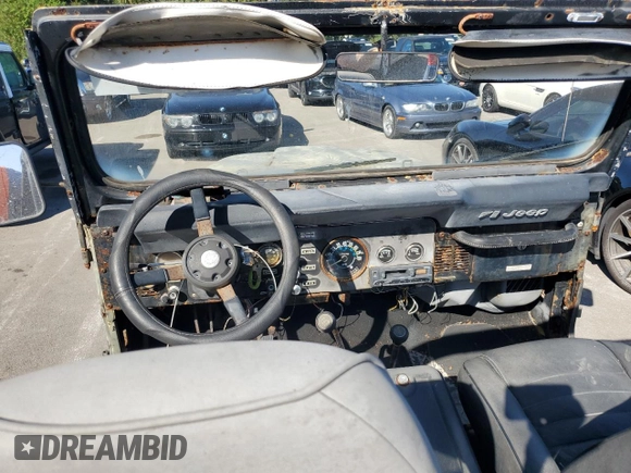 1985 Jeep CJ z VIN 1JCCF87AXFT003034, wystawiony jako Copart lot #75175274 z przebiegiem 15 849 mil mil oraz Szkody całkowita. Historia ofert i sprzedaży dostępna na DreamBid. Obrazek 8.