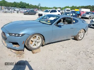 2024 Ford Mustang EcoBoost with VIN 1FA6P8TH7R5122432, listed as a IAAI auction lot 42333007 with Not provided miles and . Bid and sale history available at DreamBid. Image 2.