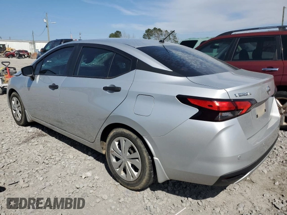 2020 Nissan Versa S with VIN 3N1CN8DV8LL900867, listed as a Copart auction lot 47627485 with 89,175 mi miles and Salvage Title. Bid and sale history available at carsss.com. Image 2.