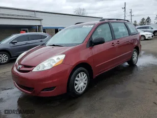 2010 Toyota Sienna CE with VIN 5TDKK4CC8AS331584, listed as a Copart auction lot 52750415 with 0 mi miles and Salvage Title. Bid and sale history available at carsss.com. Image 1.