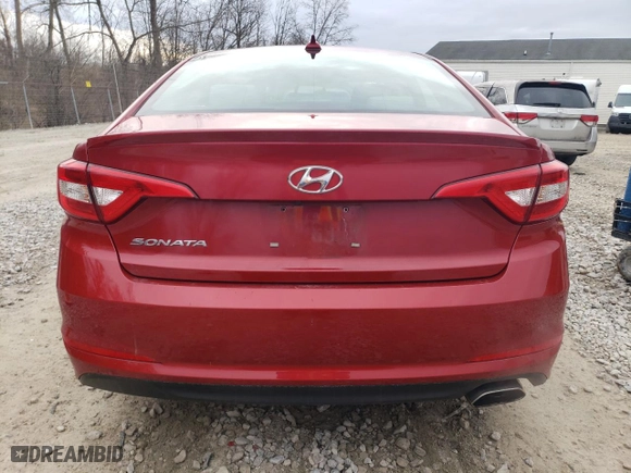 2017 Hyundai Sonata 2.4L with VIN 5NPE24AF5HH504388, listed as a Copart auction lot 50515245 with 29,352 mi miles and Salvage Title. Bid and sale history available at carsss.com. Image 6.