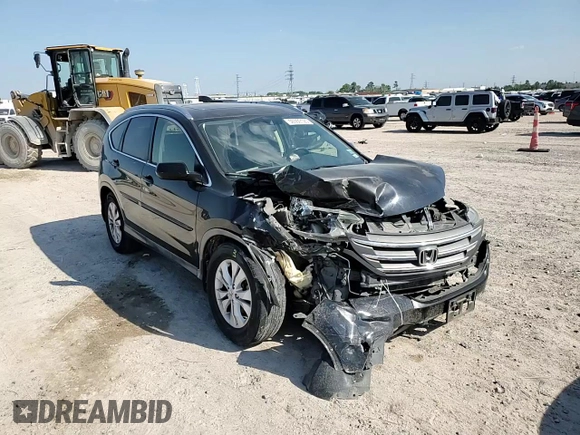 2012 Honda CR-V EX-L with VIN JHLRM3H70CC010774, listed as a Copart auction lot 50350125 with 190,824 mi miles and Salvage Title. Bid and sale history available at carsss.com. Image 12.