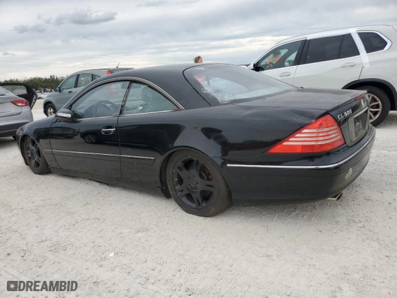 2004 Mercedes-Benz CL-Class with VIN WDBPJ75J34A042179, listed as a Copart auction lot 78272714 with NaN miles and Non Repairable. Bid and sale history available at carsss.com. Image 2.