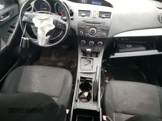 2013 Mazda 3 i Touring with VIN JM1BL1LP1D1809229, listed as a Copart auction lot 55988515 with 125,006 mi miles and Salvage title. Bid and sale history available at DreamBid. Image 8.