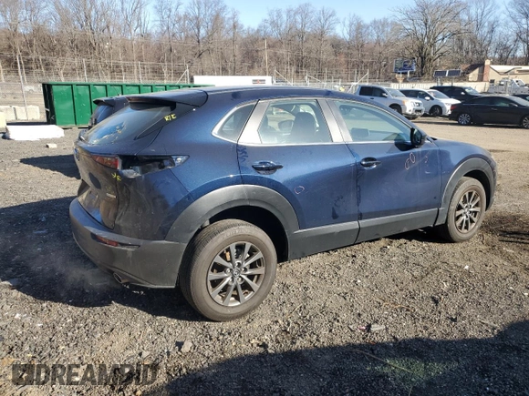2023 Mazda CX-30 S with VIN 3MVDMBAM9PM509075, listed as a Copart auction lot 49321595 with 23,792 mi miles and Salvage Title. Bid and sale history available at carsss.com. Image 3.