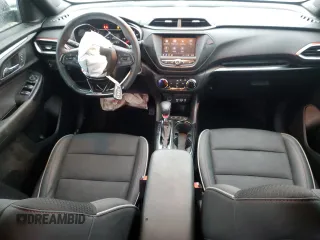 2022 Chevrolet TrailBlazer RS with VIN KL79MUSL4NB082771, listed as a Copart auction lot 46889335 with 81,296 mi miles and Salvage Title. Bid and sale history available at DreamBid. Image 8.