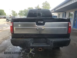 2015 Ford F-350 Platinum with VIN 1FT8W3BT4FEB02746, listed as a Copart auction lot 62099025 with 193,636 mi miles and Salvage title. Bid and sale history available at DreamBid. Image 6.
