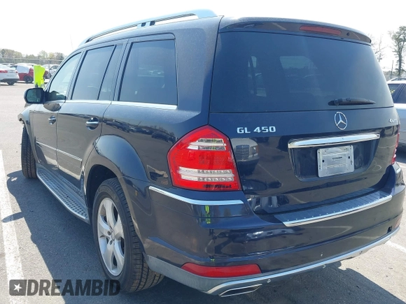 2010 Mercedes-Benz GL 450 with VIN 4JGBF7BE6AA618200, listed as a IAAI auction lot 42103939 with 122,175 mi miles and . Bid and sale history available at DreamBid. Image 3.
