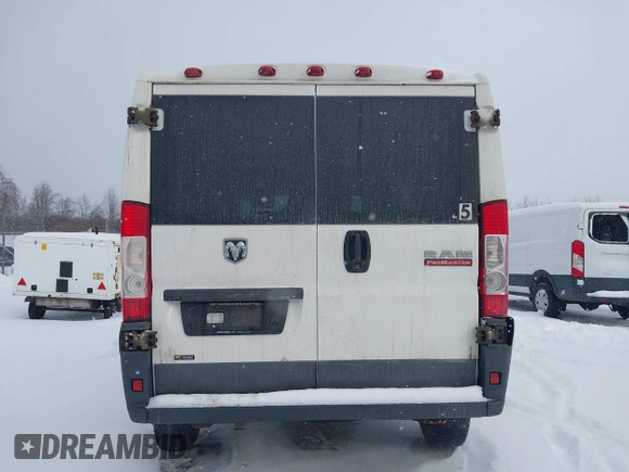 2017 Ram ProMaster Cargo with VIN 3C6TRVAG8HE529444, listed as a IAAI auction lot 41508480 with 191,653 mi miles and . Bid and sale history available at DreamBid. Image 16.