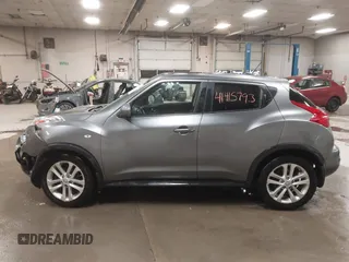 2014 Nissan Juke S with VIN JN8AF5MV4ET480754, listed as a IAAI auction lot 41415793 with 159,902 mi miles. Bid and sale history available at carsss.com. Image 14.