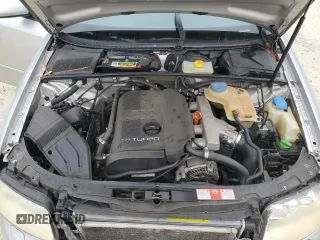 2004 Audi A4 1.8T with VIN WAULC68E14A163308, listed as a Copart auction lot 70595384 with 164,718 mi miles and Salvage Title. Bid and sale history available at carsss.com. Image 12.