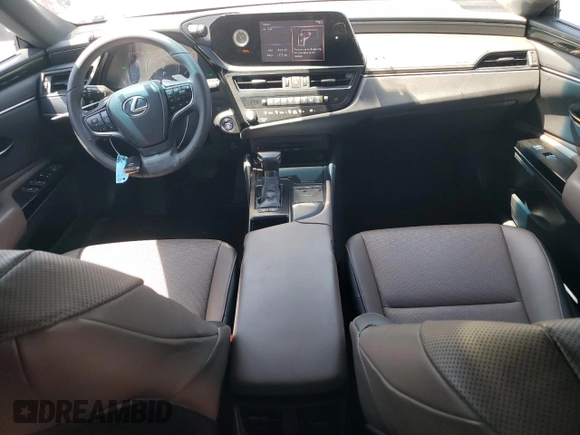2022 Lexus ES 300h with VIN 58ACA1C12NU022512, listed as a Copart auction lot 55175095 with 125,120 mi miles and Salvage title. Bid and sale history available at DreamBid. Image 8.