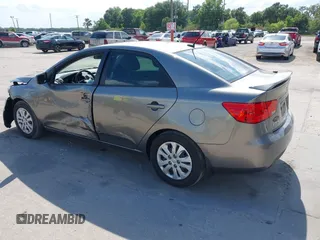 2012 Kia Forte EX with VIN KNAFU4A23C5546964, listed as a IAAI auction lot 42006549 with 43,027 mi miles. Bid and sale history available at carsss.com. Image 3.
