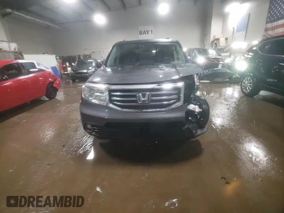 2015 Honda Pilot Touring with VIN 5FNYF4H97FB063909, listed as a Copart auction lot 51971865 with 81,609 mi miles and Salvage Title. Bid and sale history available at carsss.com. Image 14.