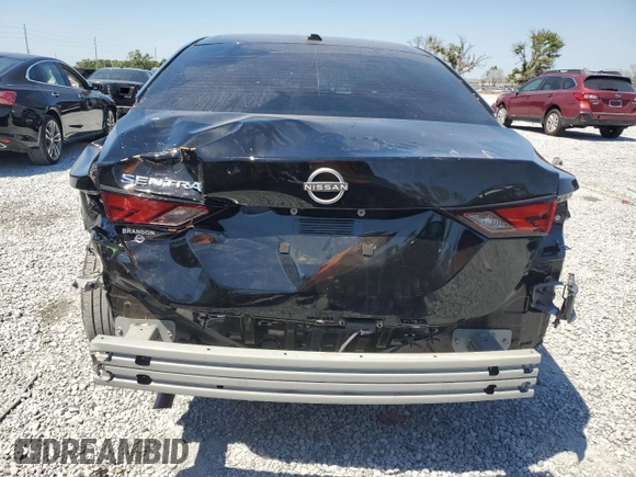 2025 Nissan Sentra SV with VIN 3N1AB8CVXSY202540, listed as a Copart auction lot 53479635 with 5,615 mi miles and Salvage Title. Bid and sale history available at carsss.com. Image 6.