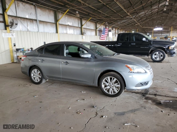 2013 Nissan Sentra SV with VIN 3N1AB7AP4DL714051, listed as a Copart auction lot 51174385 with 133,084 mi miles and Clean Title. Bid and sale history available at carsss.com. Image 4.