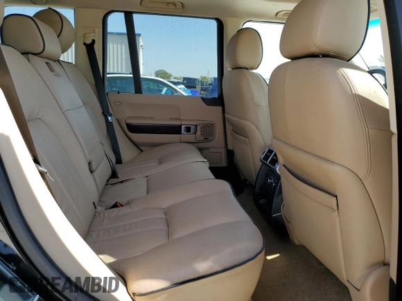 2008 Land Rover Range Rover HSE with VIN SALME15428A297338, listed as a Copart auction lot 78490444 with Not Provided miles and Clean Title. Bid and sale history available at DreamBid. Image 11.