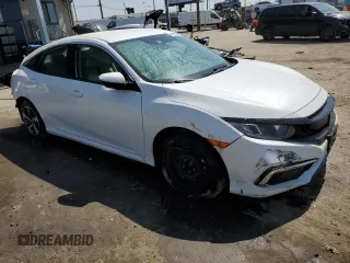 2020 Honda Civic LX z VIN 19XFC2F69LE201741, wystawiony jako Copart lot #49923505 z przebiegiem 57 538 mil mil oraz Szkoda całkowita • Salvage title. Historia ofert i sprzedaży dostępna na DreamBid. Obrazek 4.